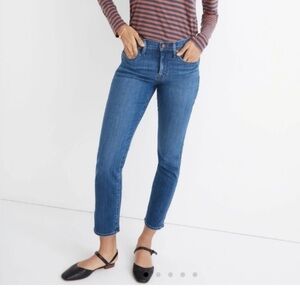 Madewell Mid-Rise Stovepipe Jeans Leaside Wash